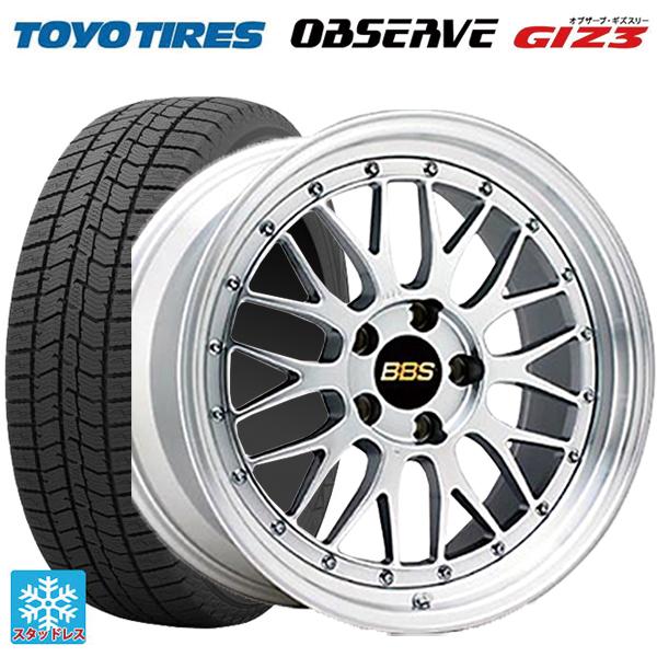 OBSERVE 送料無料 スタッドレスタイヤホイール 4本セット 245/45R18 