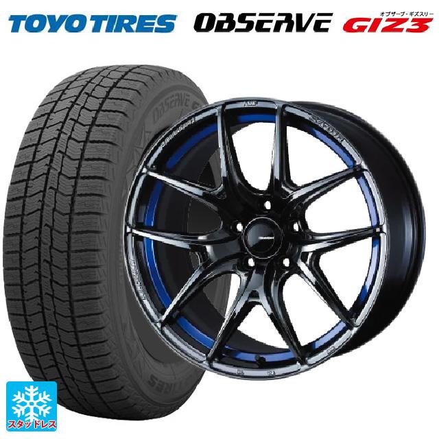 OBSERVE 送料無料 スタッドレスタイヤホイール 4本セット 245/45R18