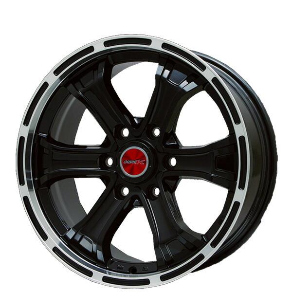 ビックウェイ ビーマッド ケー GBK/P 18×8 +25 6/139.7 新品ホイール1本　