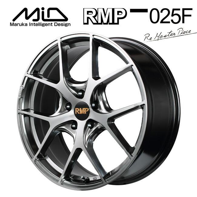 エムアイディー MID エクスクルーシブ 025F ハイパーメタルコートブラシュドフィニッシュ 18×7 +55 5/114.3 73新品ホイール1本