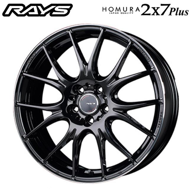 RAYS HOMURA 2x7PLUS 18インチ ホムラ4本セット