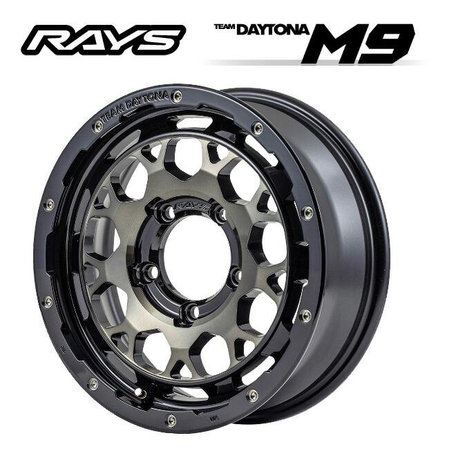 RAYS 在庫有 レイズ チームデイトナ M9 # BBP 16×5.5 +20 5/139.7 