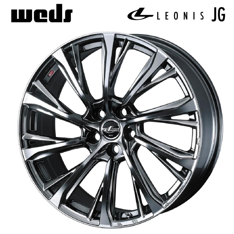 WEDS（ウェッズ） レオニス JG BMCMC 18×7 +39トヨタ平座ナット対応 5