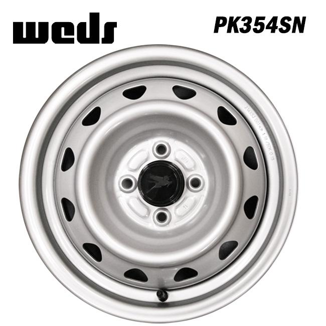 WEDS（ウェッズ） 在庫有 キャロウィン PK355S # スチール(シルバー
