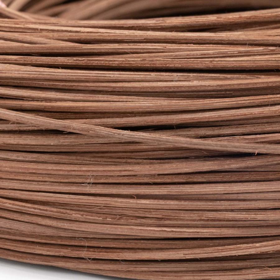 2.5mm茶染丸芯 M 約500g 2.5mm ラタンのカゴ・バッグ・ランプ 2.5mm茶染丸芯 M 約500g 2.5mm ラタンのカゴ・バッグ・ランプ