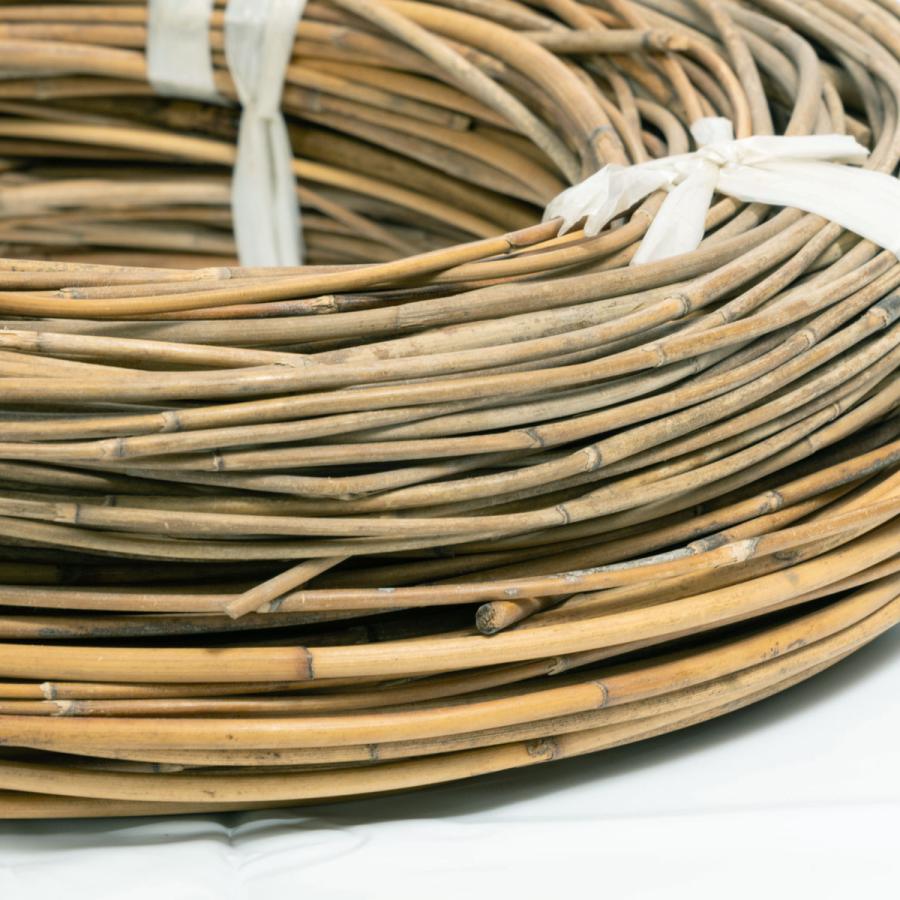 紅籐(丸籐) B級品 約1kg 2-5mm ラタンのカゴ・バッグ・ランプシェード