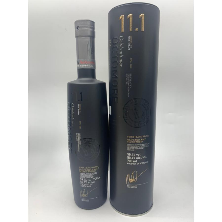 オクトモア 11.1 スコティッシュバーレイ 700ml 未開封　箱あり オクトモア 11.1 スコティッシュ・バーレイ 700ml : 小西屋ヤフー店