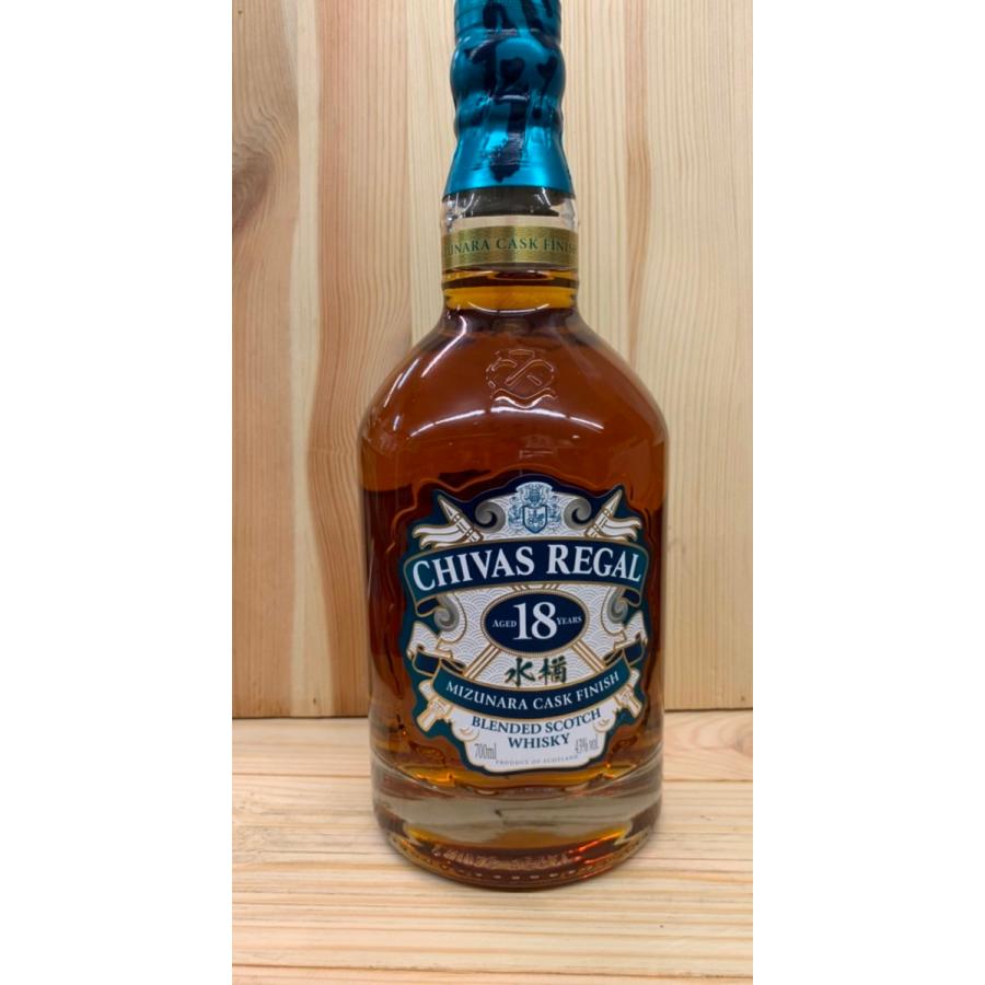 シーバスリーガル（CHIVAS REGAL） ミズナラ 18年 箱なし 700ml【日本