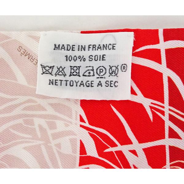 HERMES（エルメス） 【神戸の質屋】【HERMES/エルメス】ツイリー 赤×白