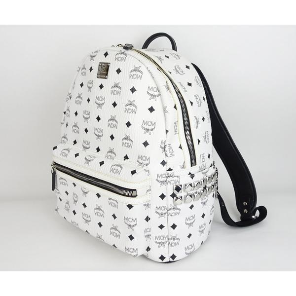 神戸の質屋】【MCM】バックパック リュックサック スタッズ レザー