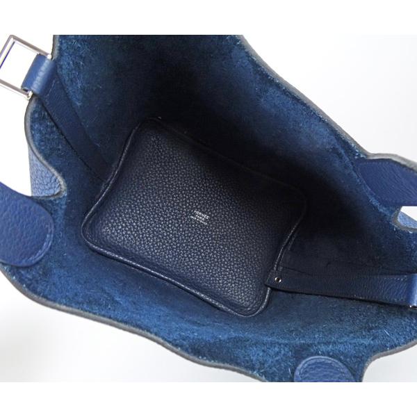 ピコタン 【質コニシ】【HERMES/エルメス】ピコタンロックPM ネイビー 