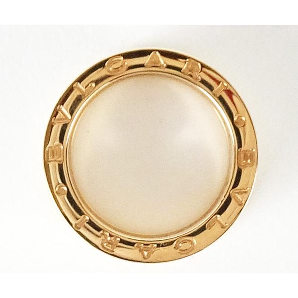 6EM12 BVLGARI ブルガリ 指輪 リング K18 金ビーゼロワンリング BVLGARI ブルガリ B-zero1 ビーゼロワン 1バンド XS #47 リング