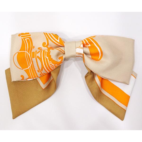 極美品 エルメス ヘアアクセサリー HERMES 必定 バレッタ エクリプス  