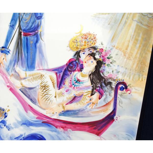 マイセン 【質コニシ】【Meissen/マイセン】陶板画 ゴンドラ