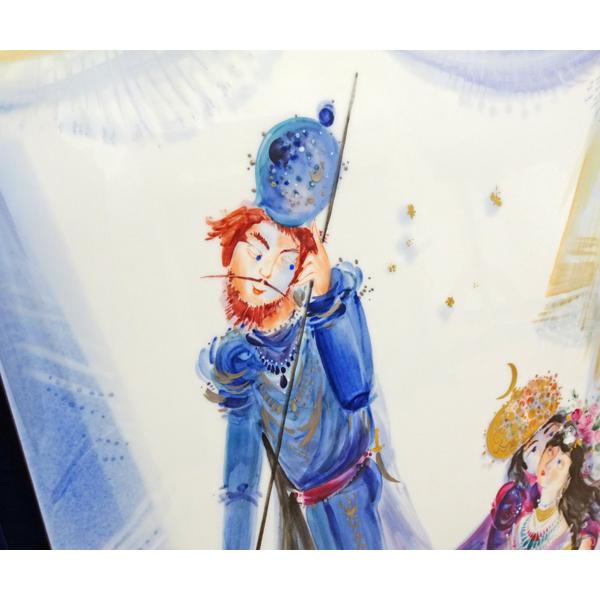 マイセン 【質コニシ】【Meissen/マイセン】陶板画 ゴンドラ