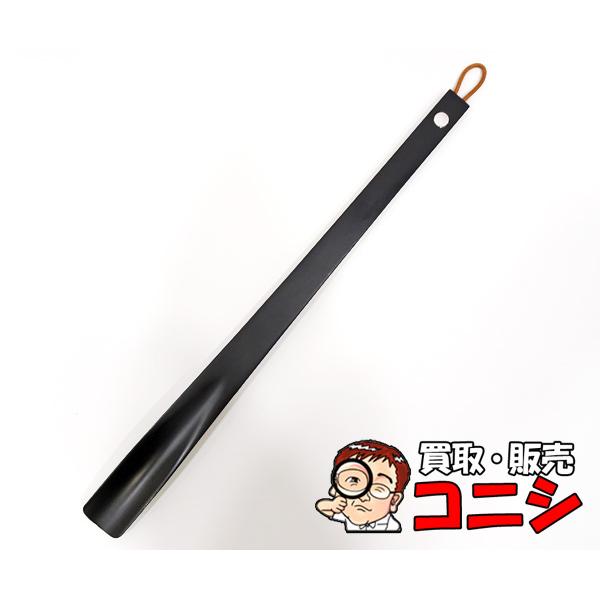 HERMES エルメス シューホーン セリエ 靴ベラ ブラック HERMES（エルメス） 【質コニシ】【HERMES/エルメス】シューホーン 靴