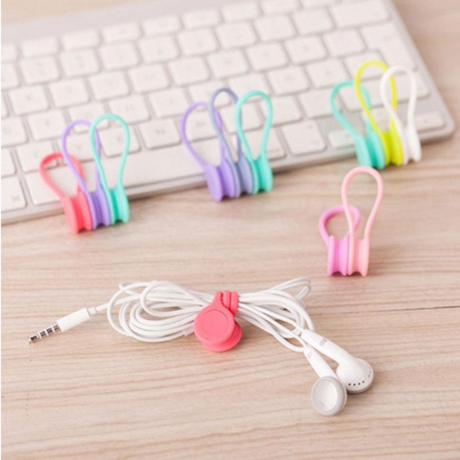 ケーブルクリップ 万能クリップ マグネットクリップ コードクリップ