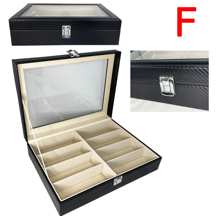 メガネボックス 収納ボックス ケース メガネ サングラス 腕時計 眼鏡