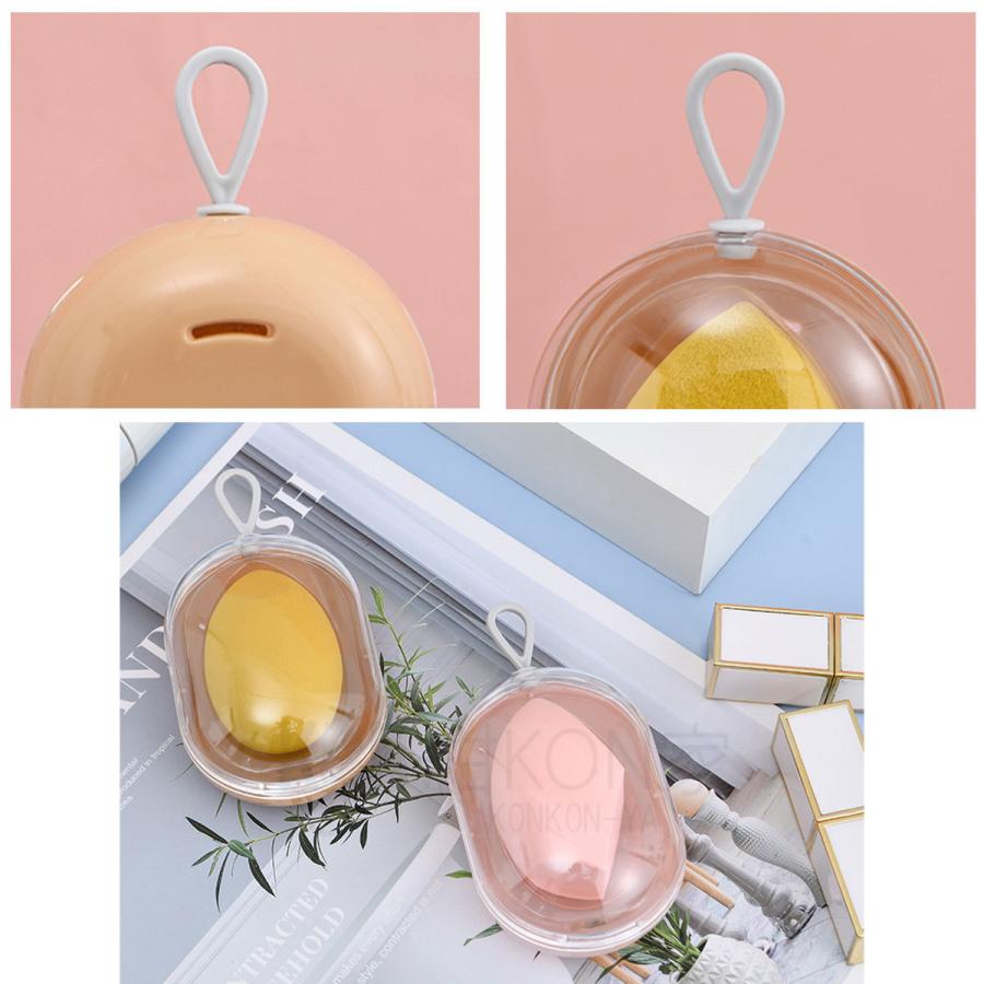 メイクスポンジホルダー パフホルダー スポンジスタンド 収納 ホルダー