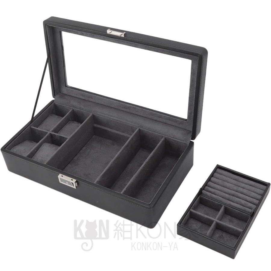 アンティーク レザー メガネケース 12個収納 ディスプレイ