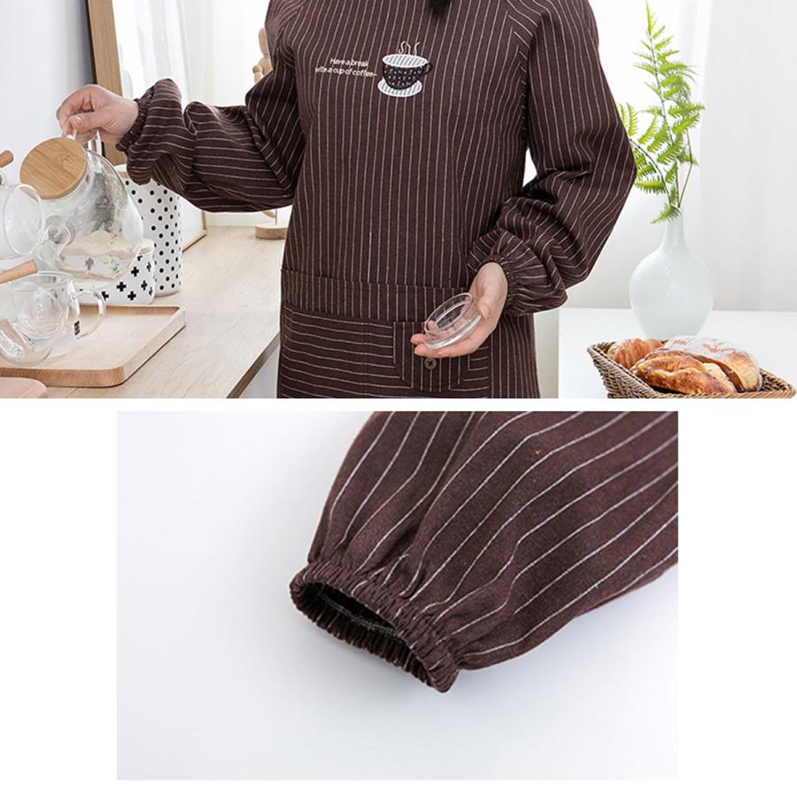 訳あり 割烹着 エプロン レディース かっぽう着 スモック 撥水 女性用