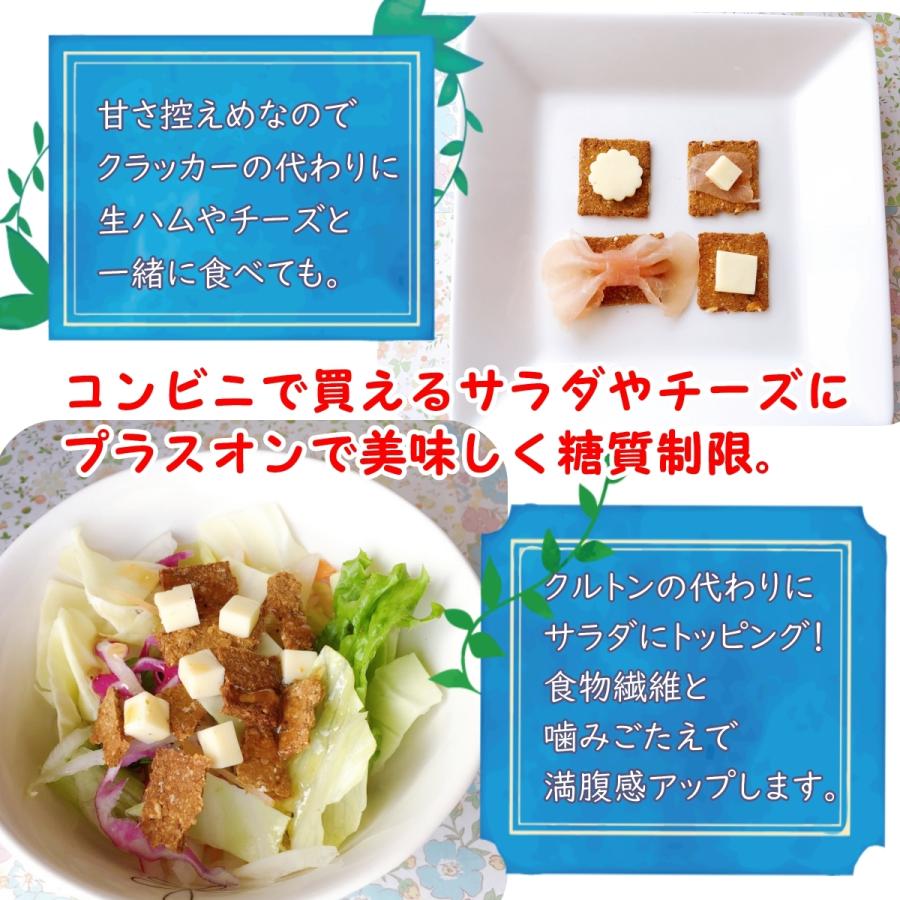 置き換えダイエット食品 低糖質ゼロおからクッキー 硬い無添加【シナモンココナッツのゼロ 個包装】ノンオイルノンシュガー｜konnaoyatu｜14