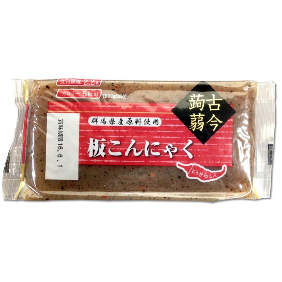 板こんにゃく 辛子入り 国産原料 板蒟蒻 定番品 そのままでピリ辛炒め R9 001k 神戸こんにゃくグルメ 通販 Yahoo ショッピング