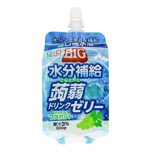 人気no 1 送料無料 こんにゃくゼリー まとめ買い ヨコオデイリーフーズ Big水分補給蒟蒻ドリンクゼリー マスカット ゼリー飲料 群馬県産 300g 30個入 Materialworldblog Com