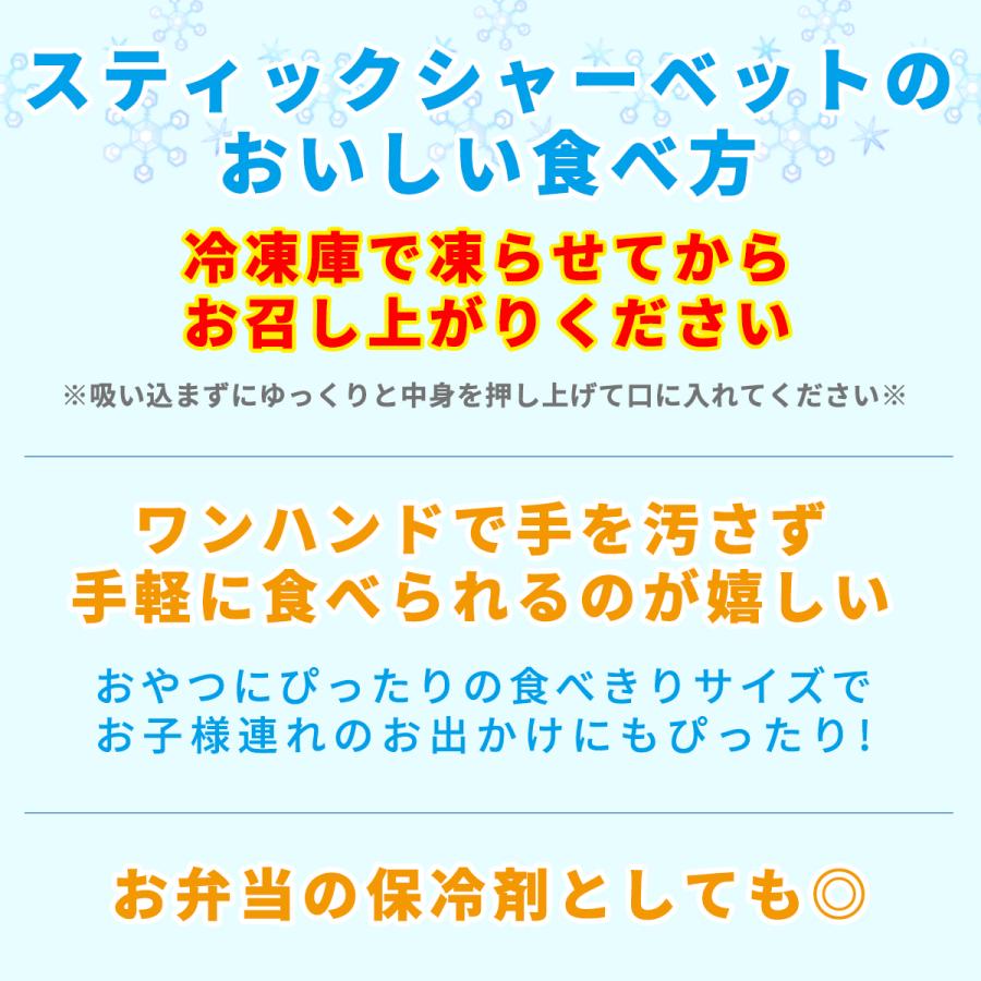 アイス シャーベット スティックシャーベット 長野シャインマスカット こんにゃくパーク こんにゃく粉入り 個包装 ひとくち 置き換え (1袋12個入*6袋入)｜konnyakupark｜04