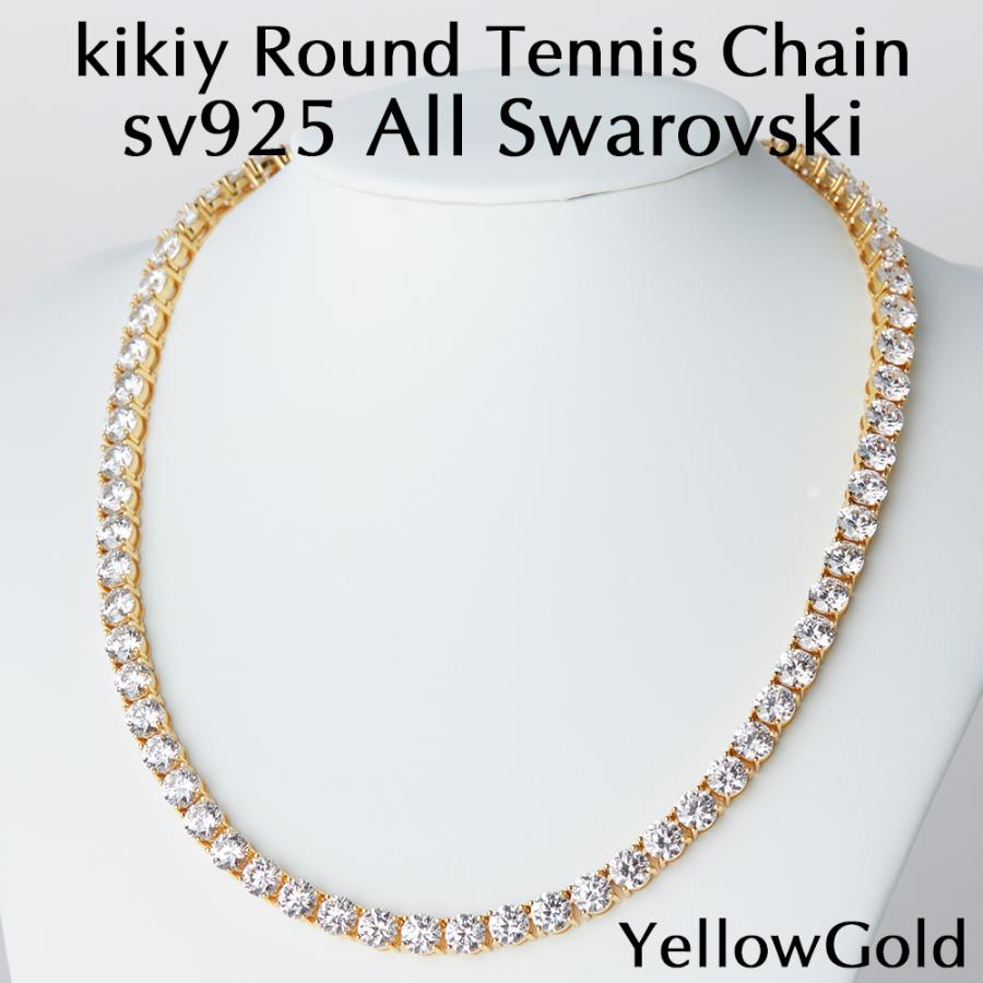 SWAROVSKI ネックレス メンズ テニスチェーン スワロフスキー SWAROVSKI ネックレス メンズ テニスチェーン スワロフスキー