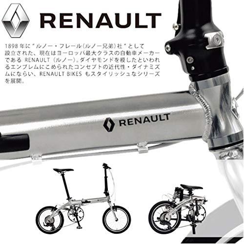 【中古品/USED】 ルノー(RENAULT) 軽量・コンパクト 8.8kg 16インチ 7段変速搭載 折りたたみ自転 【JSB9715968152】(34566円)
