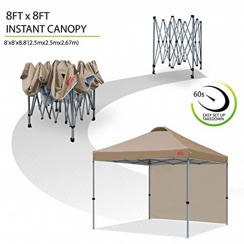 マスターキャノピー（MASTERCANOPY）ワンタッチタープテント サイドシート一枚セ 5m 23cm