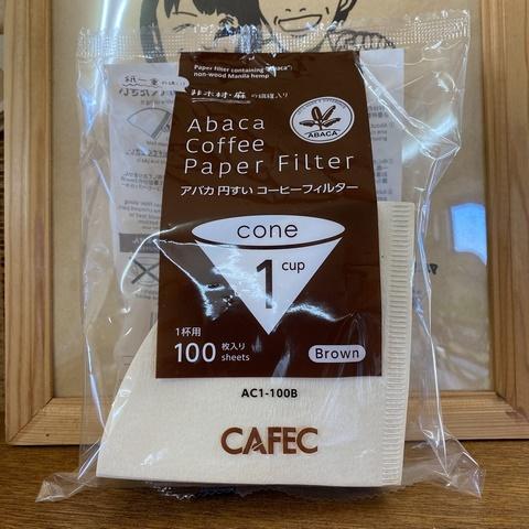 CAFEC 91％以上節約 アバカコーヒー円すいフィルター1〜2杯 84％以上節約 100枚