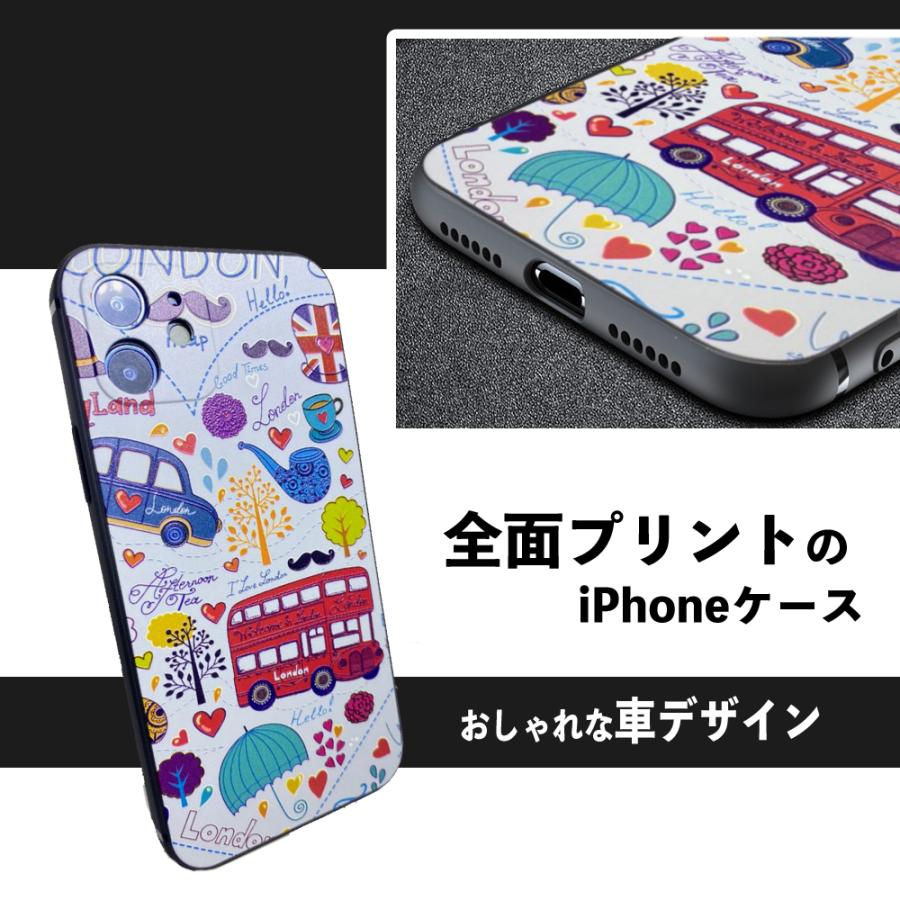 スマホケース Iphone Se 第2世代 第3世代 ケース Se2 Se3 Iphone12 Iphone7 Iphone8 ロンドン おしゃれ イギリス ロンドン 車 バス 雑貨 2295a Konomi ヤフー店 通販 Yahoo ショッピング