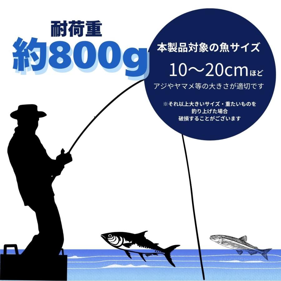 フィッシング ロッド コンパクト リール セット 軽量 小型 伸縮 魚型