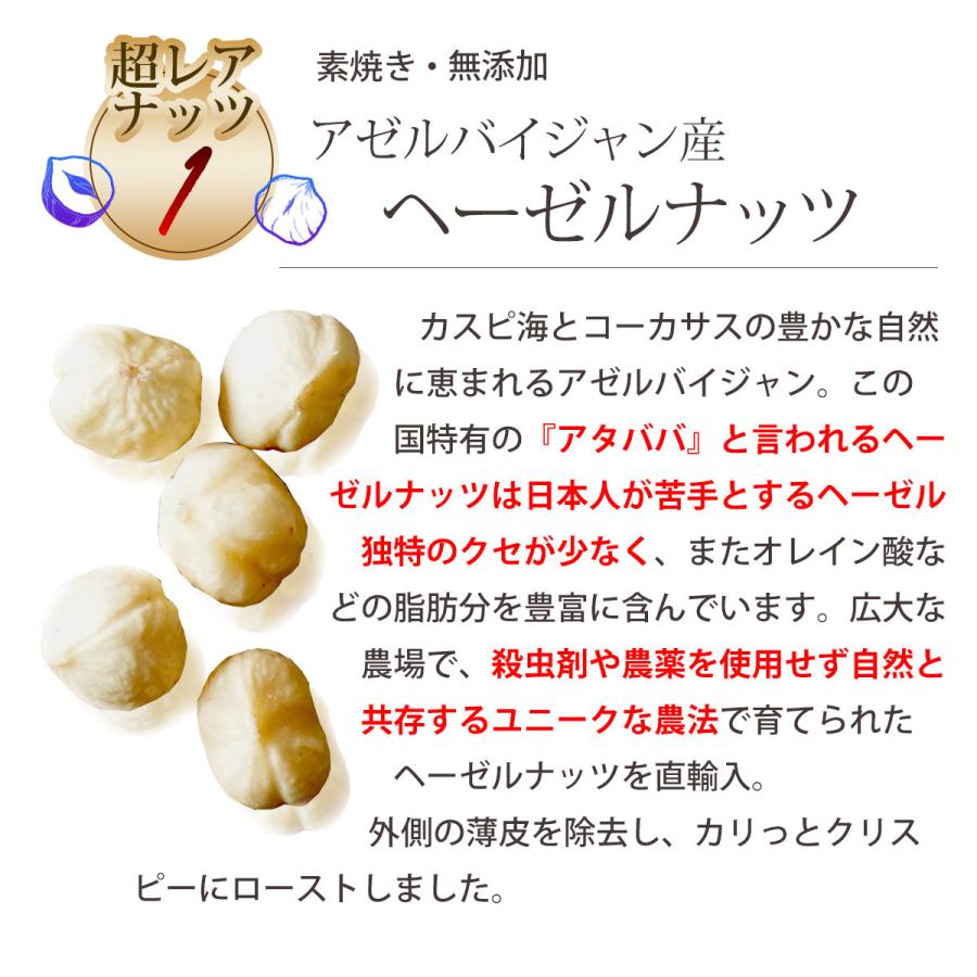 6種 ミックスナッツ 960g(320g×3袋) 無塩 素焼き 贈り物 小分け ピーカンナッツ アーモンド ピスタチオ  カシュー マカダミア ヘーゼル | ナッツクリエイトこのみみ | 10