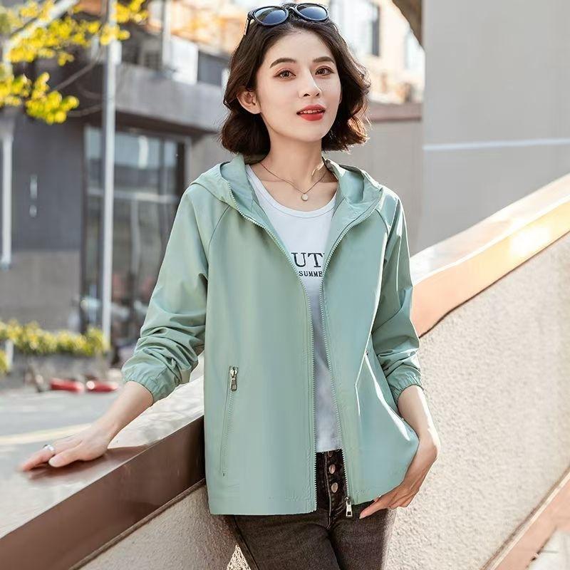 フード付き マウンテンパーカー ゆったりシルエット 全5色 M-5XL 軽量