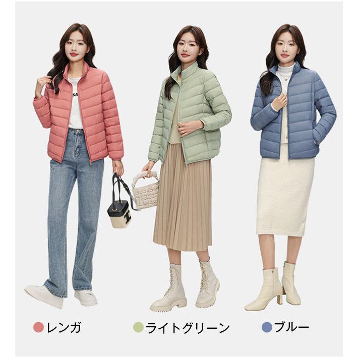 ダウンジャケット コート レディース トップス ゆったり ショート丈