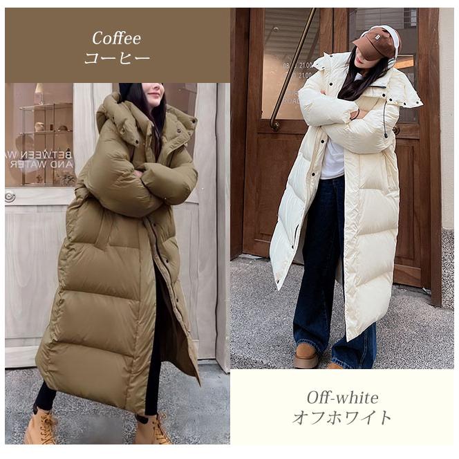 ダウンコート レディース ロングコート 冬 ゆったり フード付き 冬服 防寒 防風 厚手 大きいサイズ 通勤 通学 カジュアルagesugi_sfa ダウンコート レディース ロングコート 冬 ゆったり フード付き 冬服