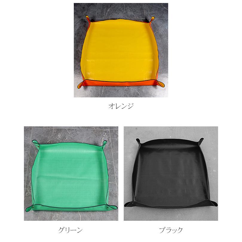 園芸シート 防水 100*100cm ガーデニング 園芸マット 折りたたみ 厚手
