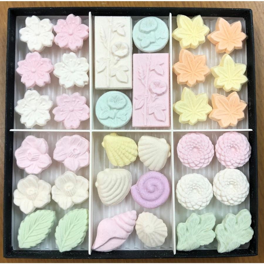 三谷製糖 和三盆 四季の華 春夏秋冬 干菓子 型抜 お茶うけに : 金毘羅