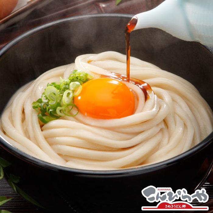 送料無料 本場さぬきうどん お試しセット4人前＆極太麺2人前の合計6人前（つゆ無し） ポスト投函便での配送｜konpiraya｜03