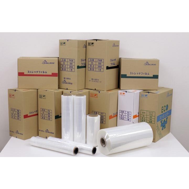 オーキッド ストレッチフィルムfc 500mm 300m 厚み 16m Lldpe 梱包用ストレッチフィルム ラップフィルム 8個 １ケース 梱包資材屋 通販 Yahoo ショッピング