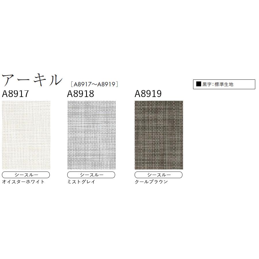 ニチベイ 縦型ブラインド アルペジオ シングルスタイル 羽幅100mm アーキル A8917〜A8919 幅241〜280cm×丈121〜160cm_1