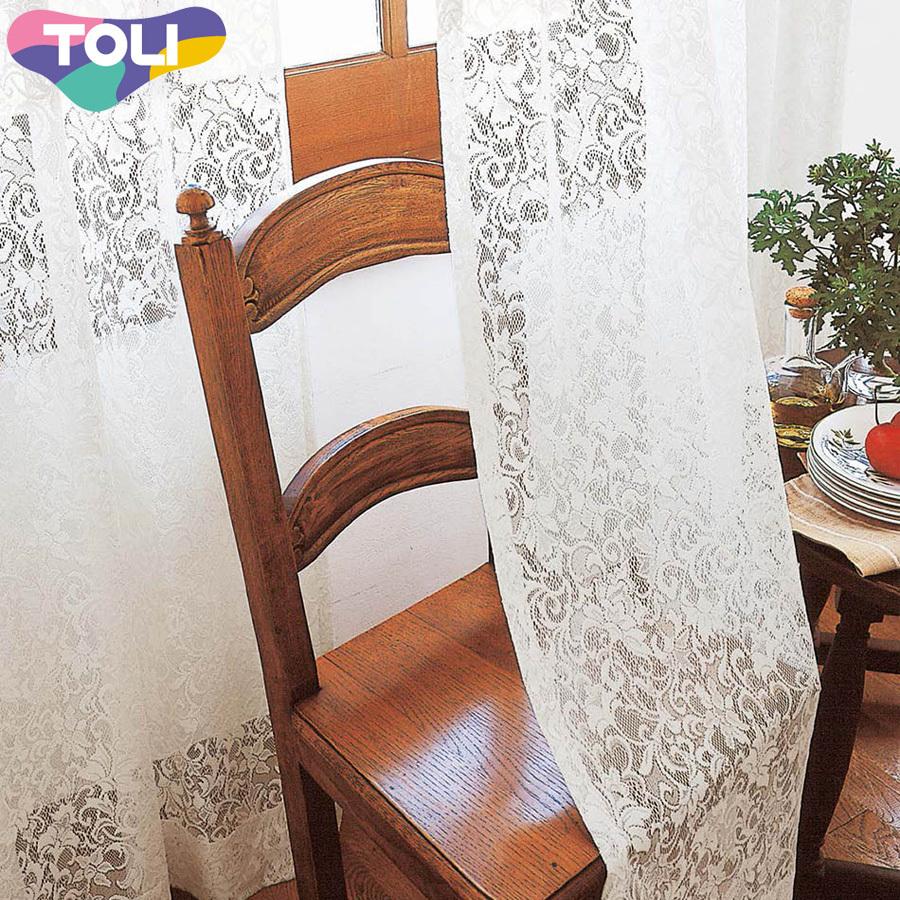 東リ オーダーカーテン フフル TKF20704 レース カーテン ソフトプリーツ加工（SL） 1.5倍ヒダ 幅67〜133cm×丈201〜220cm