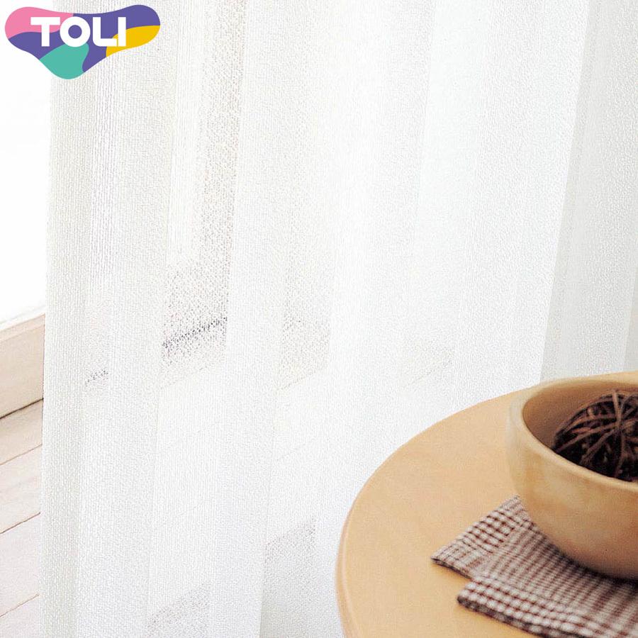 東リ オーダーカーテン フフル TKF20792 ミラーレース カーテン ソフトプリーツ加工（SL） 1.5倍ヒダ 幅201〜266cm×丈121〜140cm