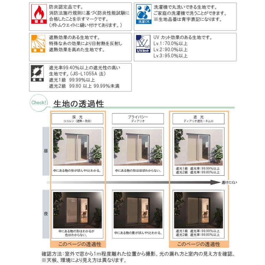 遮光 縦型ブラインド 立川機工 【ココルン遮熱】 【ココルン防炎】 【ネムロ遮光2級】 羽幅100mm オーダー タテ型 ファーステージ 幅281〜320cm×丈101〜140cm_4
