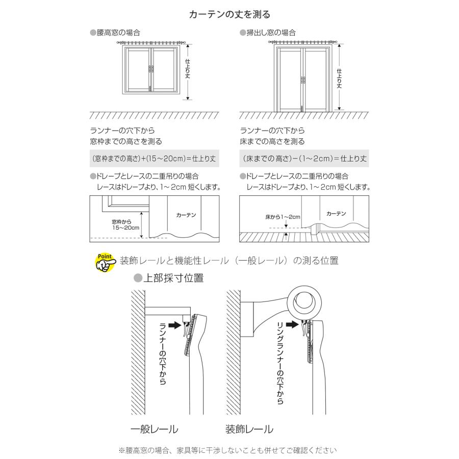カーテン（オーダー品）三つ山2倍ヒダ　ドレープ、レース1セット　【未使用品】 オーダーカーテン 日本製 3ツ山 2倍ヒダ レースカーテン 洗える レース