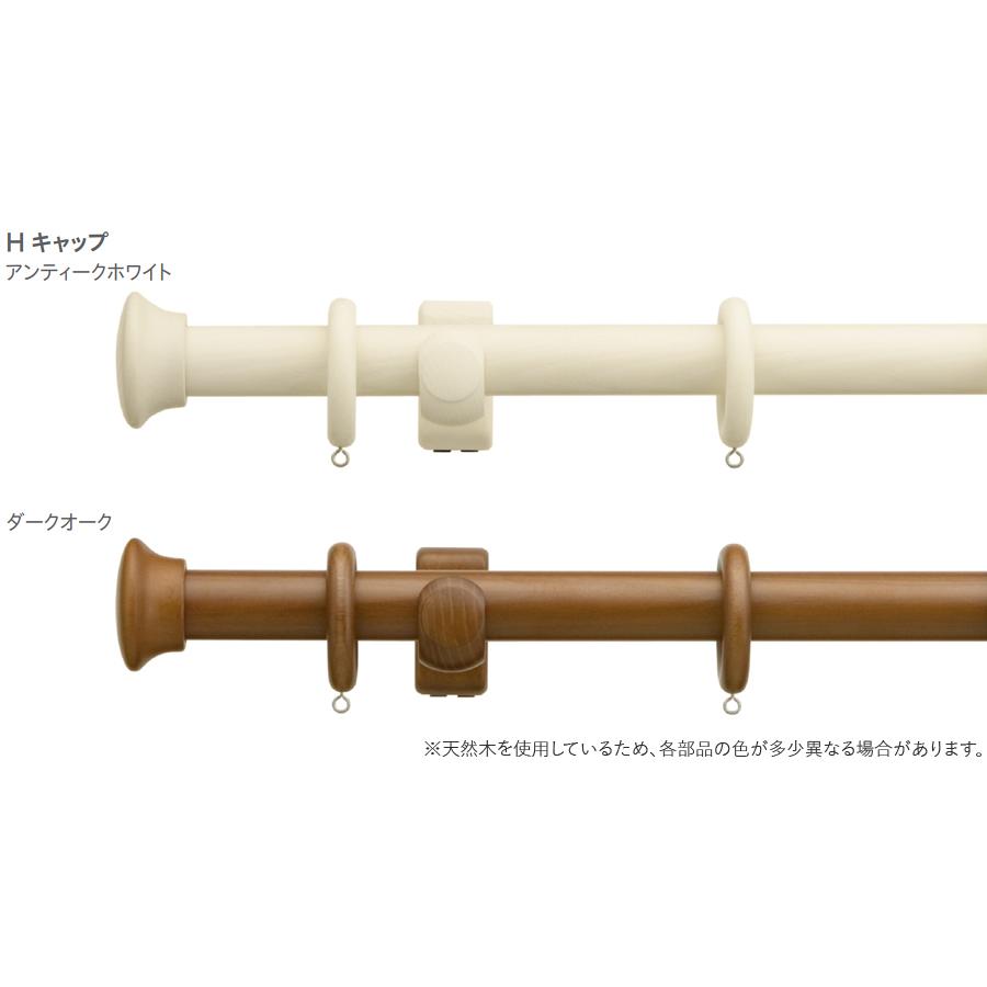 トーソー カーテンレール ラグレス33 エリートダブル Hセット 【2.1m】 【3.1m】 正面付け TOSO 装飾レール_2