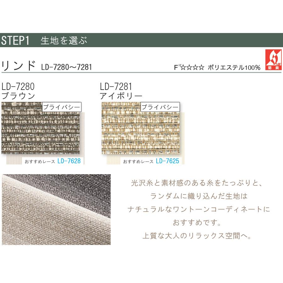 縦型ブラインド ラインドレープ タチカワブラインド リンド LD7280〜LD7281 羽幅100mm 幅281cm〜320cm×高さ221cm〜260cm